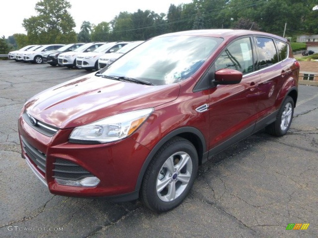 2014 Escape SE 2.0L EcoBoost 4WD - Sunset / Charcoal Black photo #5