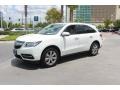 2015 White Diamond Pearl Acura MDX SH-AWD Advance  photo #3