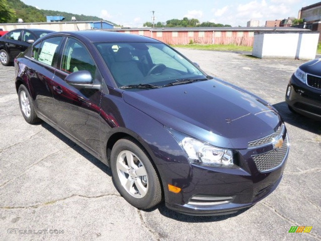 2014 Cruze LT - Atlantis Blue Metallic / Medium Titanium photo #2