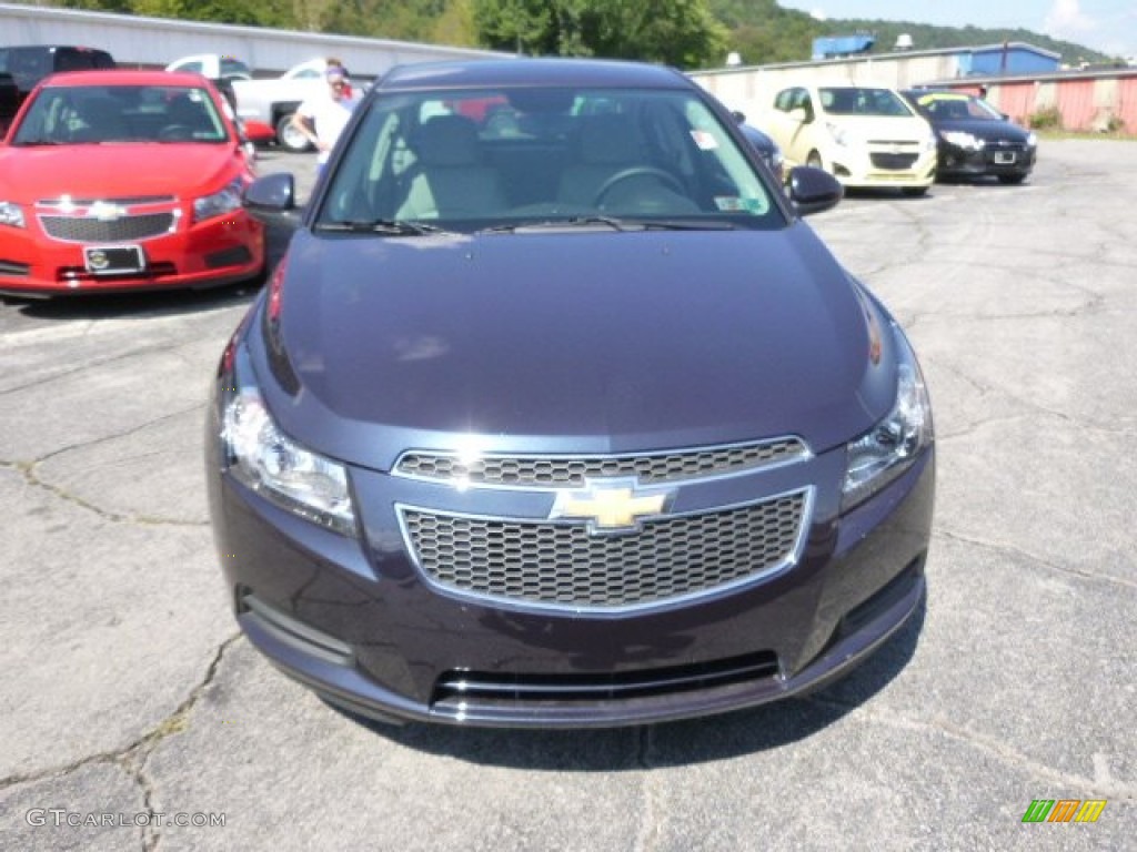 2014 Cruze LT - Atlantis Blue Metallic / Medium Titanium photo #3