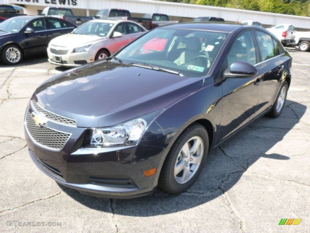 2014 Cruze LT - Atlantis Blue Metallic / Medium Titanium photo #4