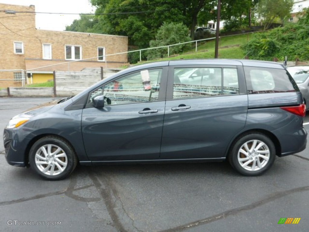 2012 MAZDA5 Sport - Metropolitan Gray Metallic / Black photo #2