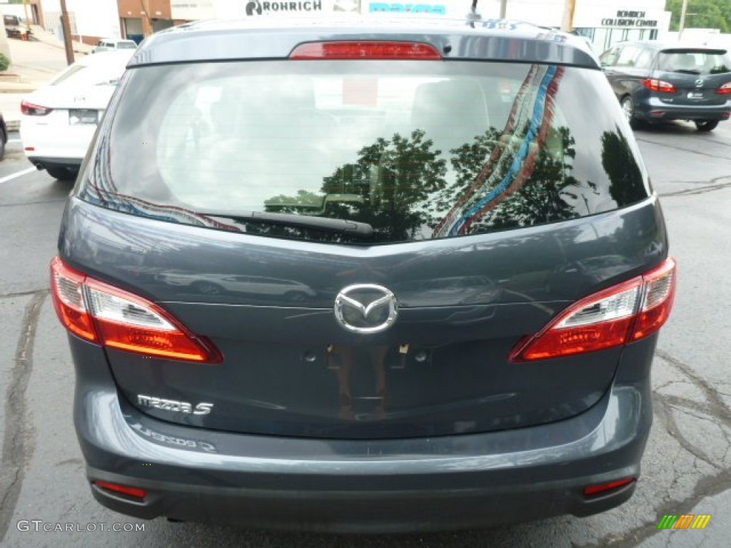 2012 MAZDA5 Sport - Metropolitan Gray Metallic / Black photo #11