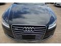 2015 Phantom Black Pearl Audi A8 L 4.0T quattro  photo #2