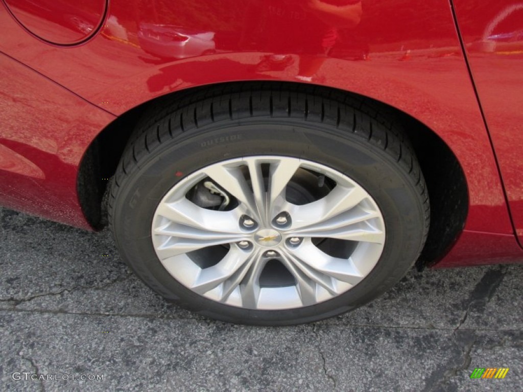 2015 Impala LT - Red Rock Metallic / Jet Black/Dark Titanium photo #3