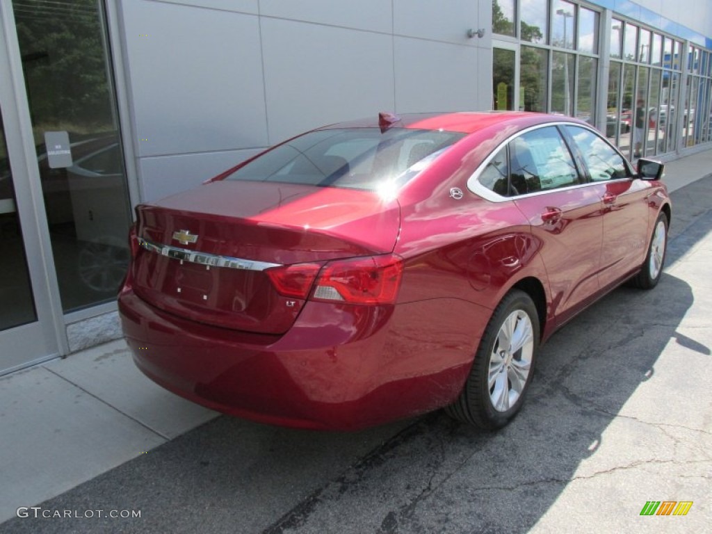 2015 Impala LT - Red Rock Metallic / Jet Black/Dark Titanium photo #4