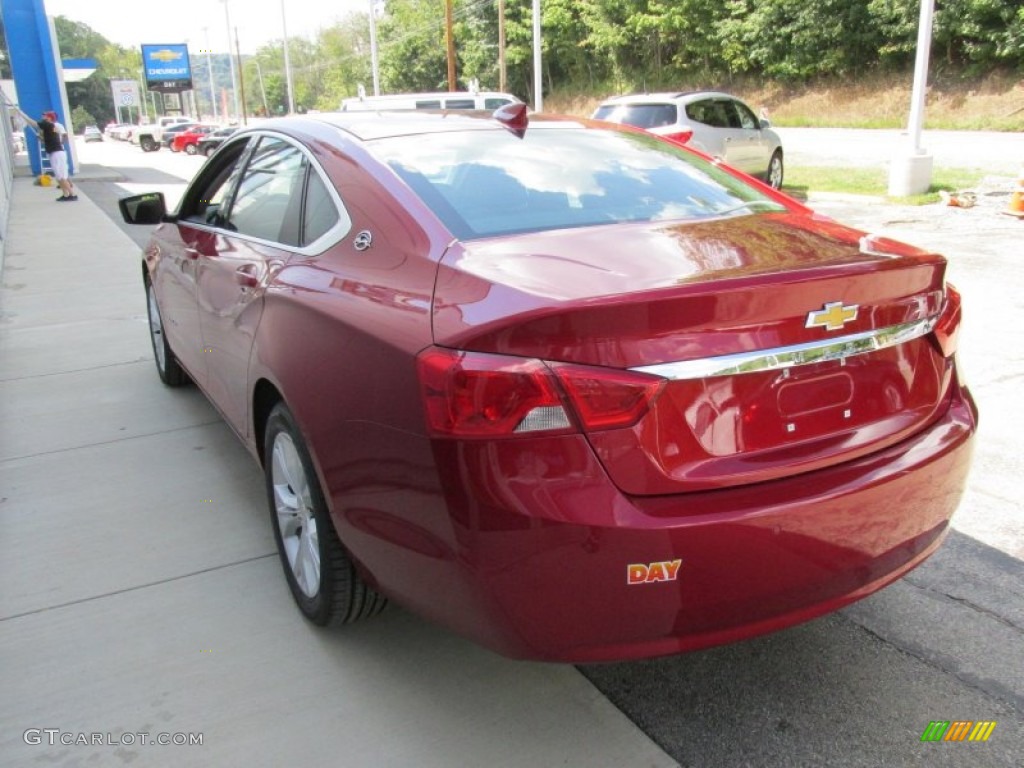 2015 Impala LT - Red Rock Metallic / Jet Black/Dark Titanium photo #6