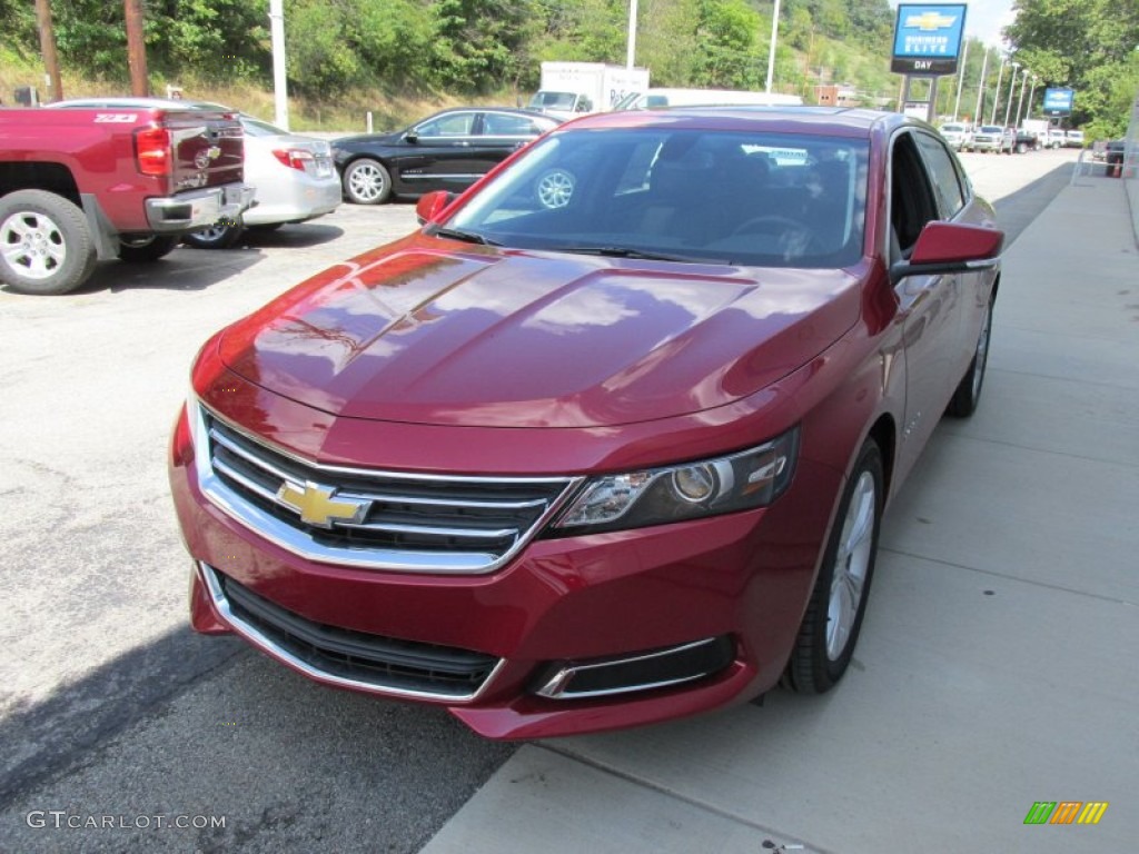2015 Impala LT - Red Rock Metallic / Jet Black/Dark Titanium photo #7
