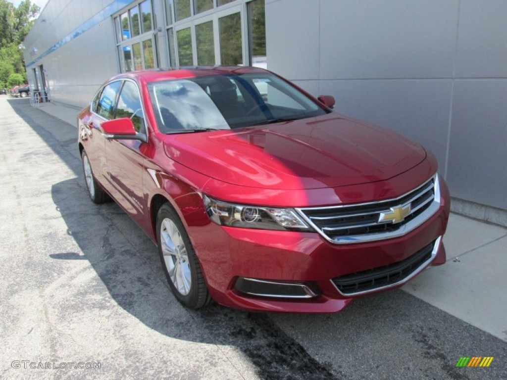 2015 Impala LT - Red Rock Metallic / Jet Black/Dark Titanium photo #9