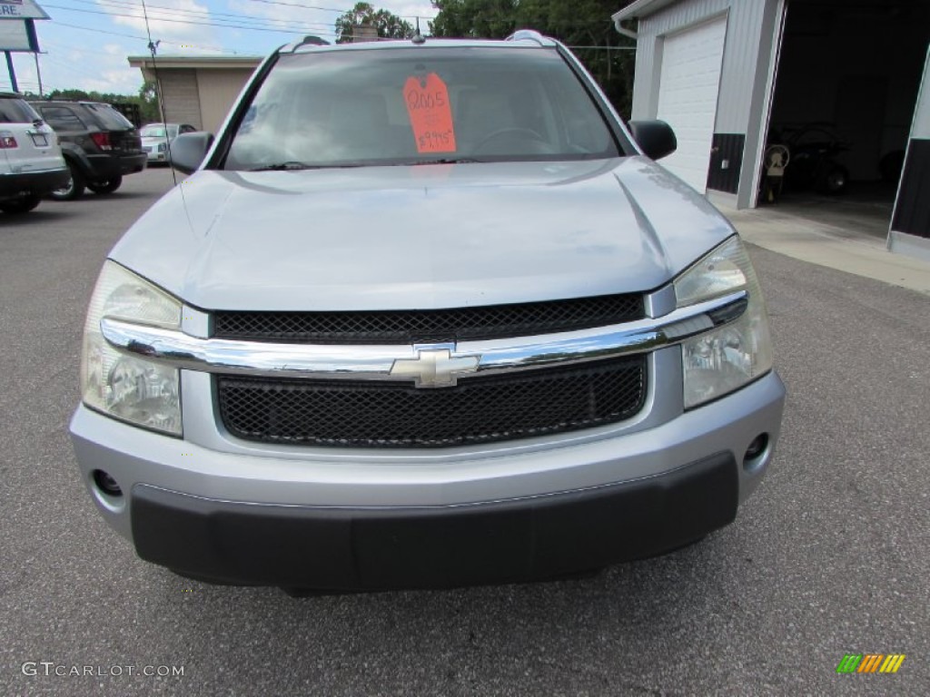 2005 Equinox LT AWD - Galaxy Silver Metallic / Light Gray photo #3