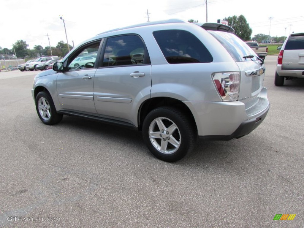 2005 Equinox LT AWD - Galaxy Silver Metallic / Light Gray photo #5
