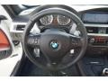2013 BMW M3 Fox Red Interior Steering Wheel Photo