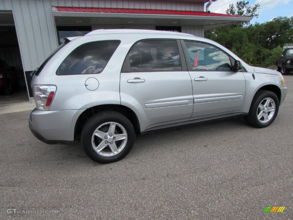 2005 Equinox LT AWD - Galaxy Silver Metallic / Light Gray photo #6