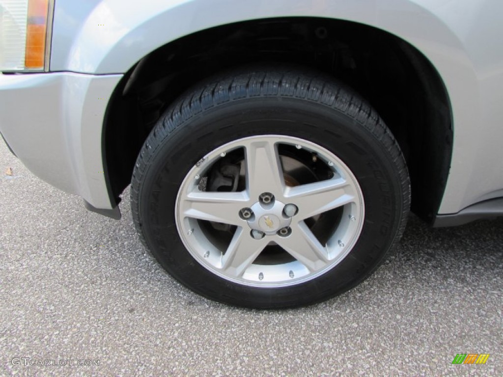 2005 Equinox LT AWD - Galaxy Silver Metallic / Light Gray photo #9