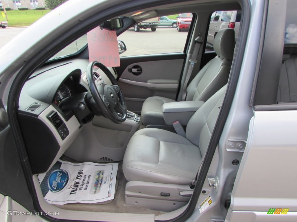 2005 Equinox LT AWD - Galaxy Silver Metallic / Light Gray photo #25