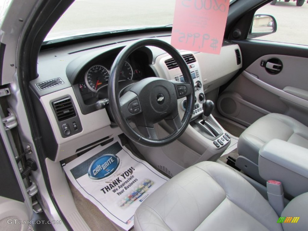2005 Equinox LT AWD - Galaxy Silver Metallic / Light Gray photo #29