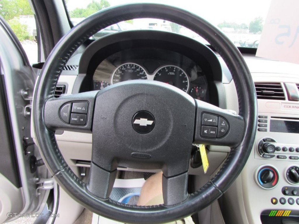 2005 Equinox LT AWD - Galaxy Silver Metallic / Light Gray photo #35