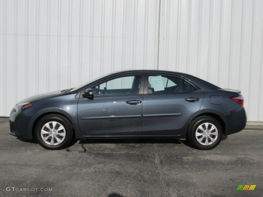 Slate Metallic 2014 Toyota Corolla LE Eco Exterior Photo #96934802