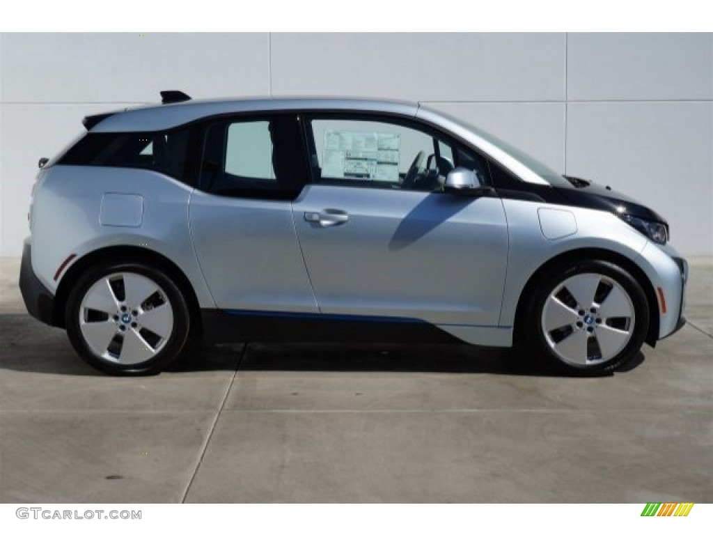 Ionic Silver Metallic 2014 BMW i3 with Range Extender Exterior Photo #96935479