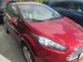 Ruby Red - Fiesta SE Sedan Photo No. 3