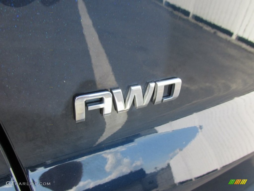 2010 Traverse LT AWD - Dark Blue Metallic / Ebony photo #5