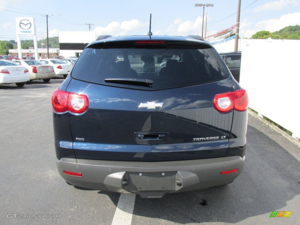 2010 Traverse LT AWD - Dark Blue Metallic / Ebony photo #6