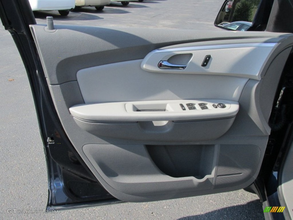 2010 Traverse LT AWD - Dark Blue Metallic / Ebony photo #12
