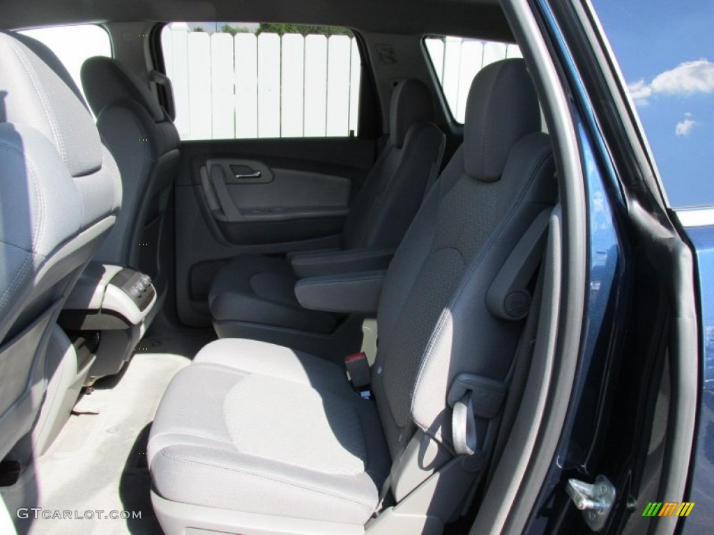 2010 Traverse LT AWD - Dark Blue Metallic / Ebony photo #14