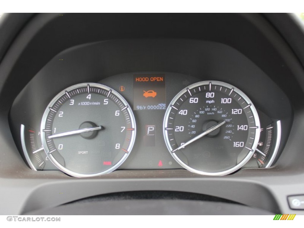 2015 Acura TLX 3.5 Gauges Photo #96940720