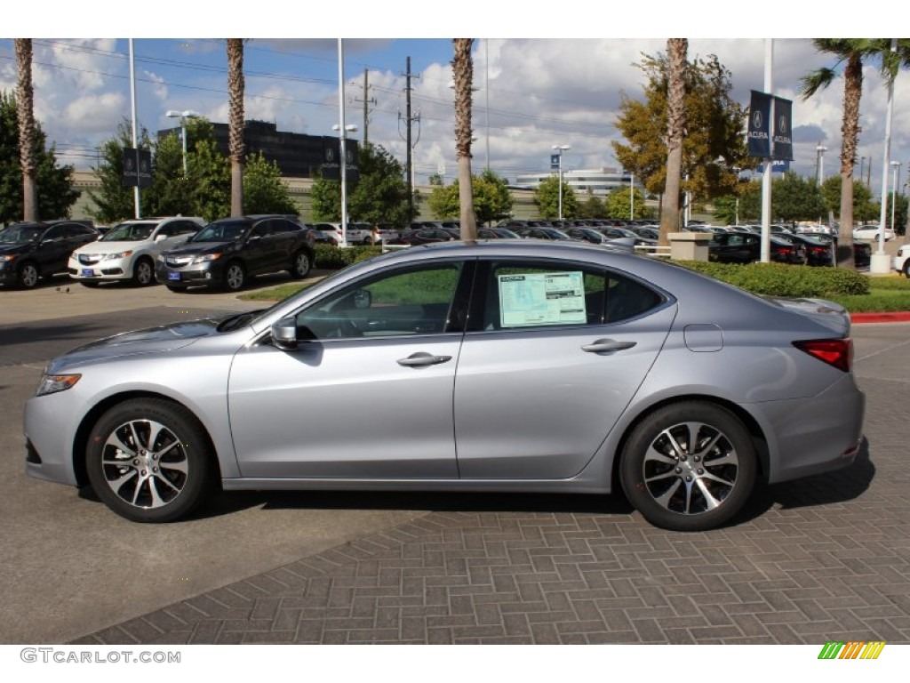 Slate Silver Metallic 2015 Acura TLX 2.4 Technology Exterior Photo #96942565