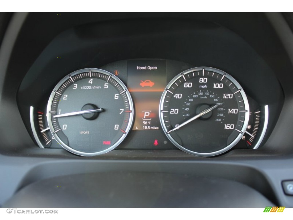 2015 Acura TLX 2.4 Technology Gauges Photo #96942853