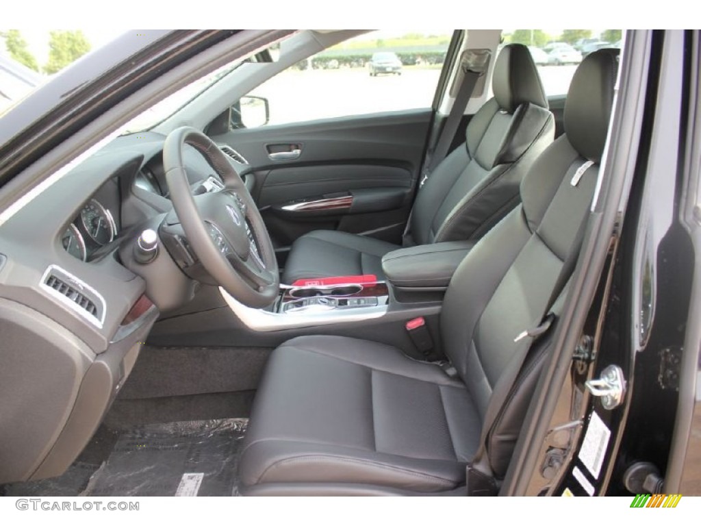 Ebony Interior 2015 Acura TLX 3.5 Technology Photo #96943231