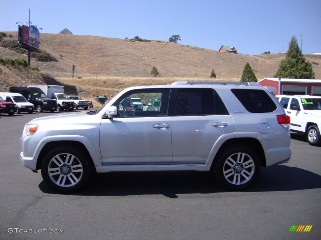 2011 4Runner Limited - Classic Silver Metallic / Black Leather photo #4