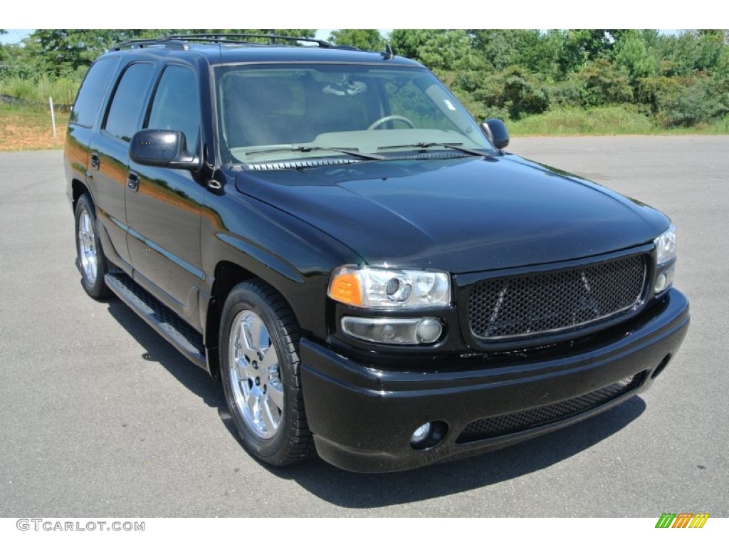 2006 Yukon Denali AWD - Onyx Black / Stone Gray photo #1