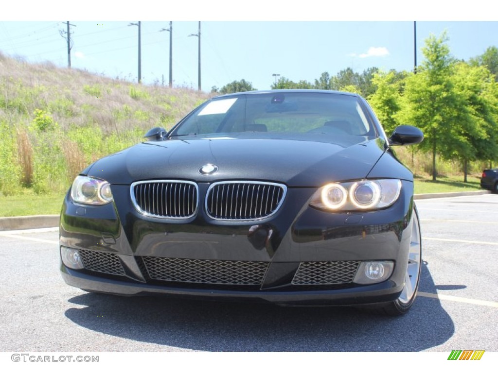 2008 3 Series 335i Coupe - Jet Black / Cream Beige photo #19