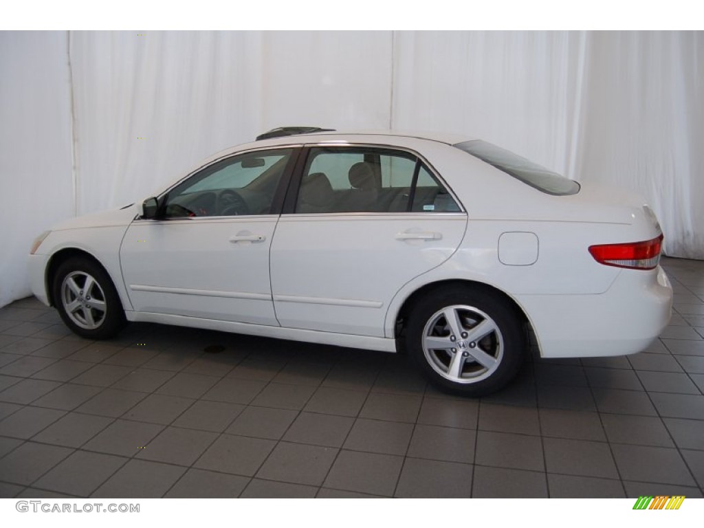 2004 Accord EX Sedan - Taffeta White / Ivory photo #11