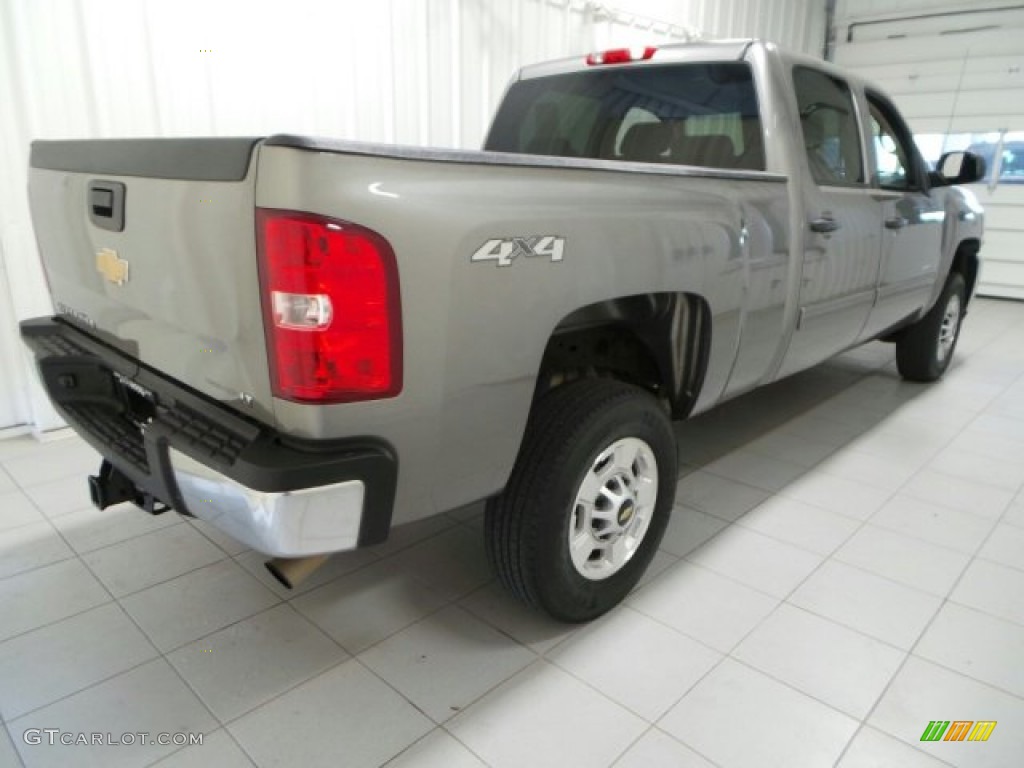 Graystone Metallic 2014 Chevrolet Silverado 2500HD LT Crew Cab 4x4 Exterior Photo #96946126