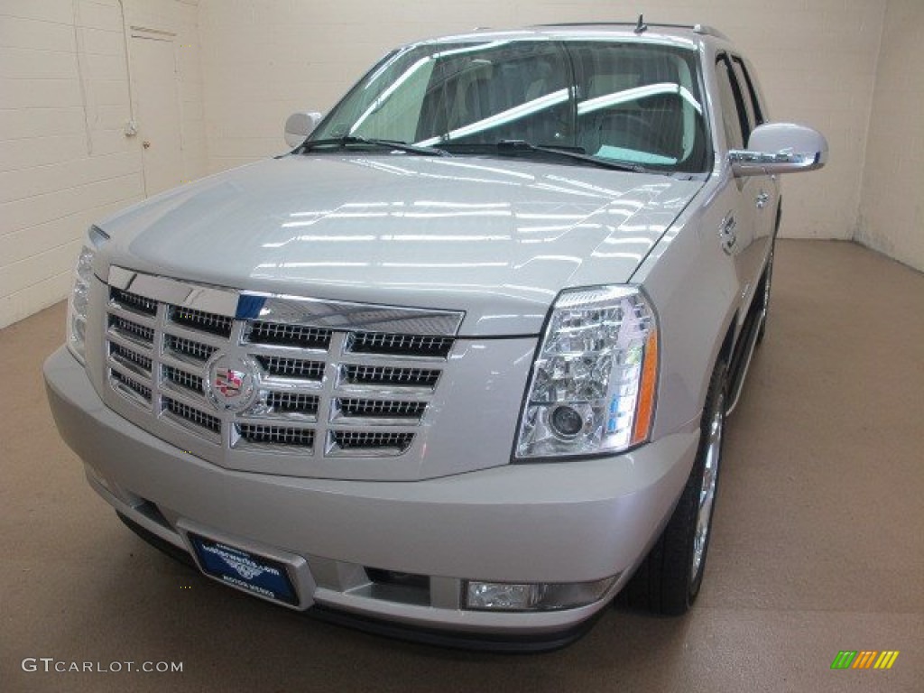 2009 Escalade Hybrid AWD - Quicksilver / Ebony/Ebony photo #3