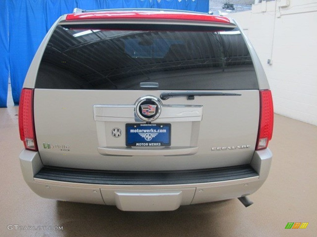 2009 Escalade Hybrid AWD - Quicksilver / Ebony/Ebony photo #6