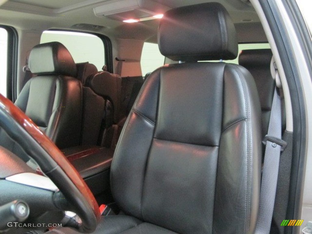 2009 Escalade Hybrid AWD - Quicksilver / Ebony/Ebony photo #16