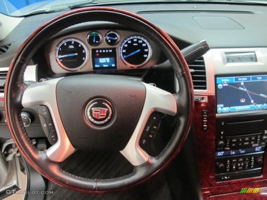 2009 Escalade Hybrid AWD - Quicksilver / Ebony/Ebony photo #36