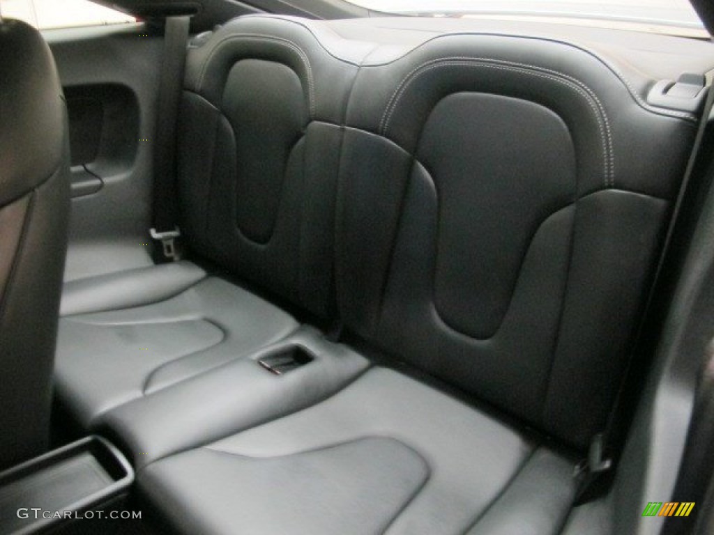 Black Interior 2012 Audi TT RS quattro Coupe Photo #96947572