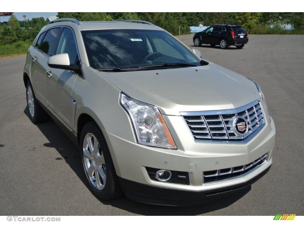 Silver Coast Metallic 2015 Cadillac SRX Performance Exterior Photo #96947764