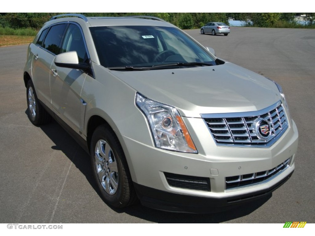 Silver Coast Metallic 2015 Cadillac SRX Luxury Exterior Photo #96948340