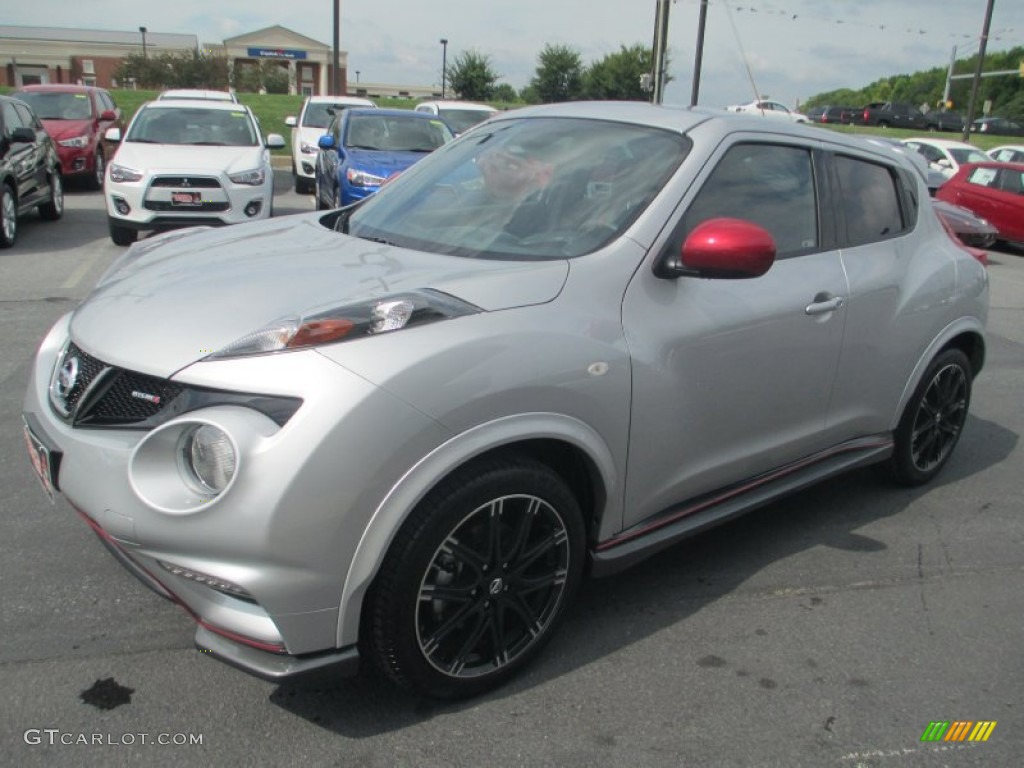 Brilliant Silver 2013 Nissan Juke NISMO AWD Exterior Photo #96948883