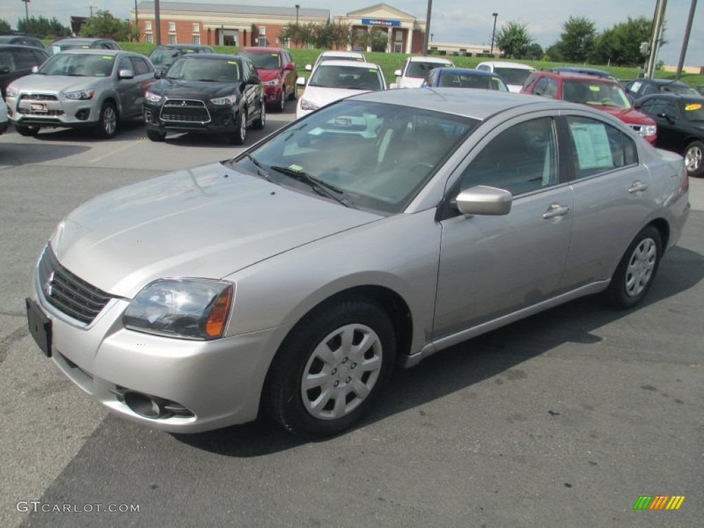 2011 Galant ES - Quick Silver / Medium Gray photo #3