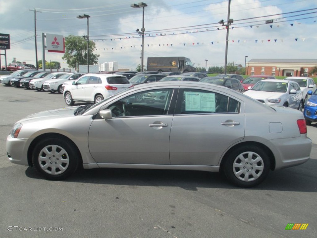 2011 Galant ES - Quick Silver / Medium Gray photo #4