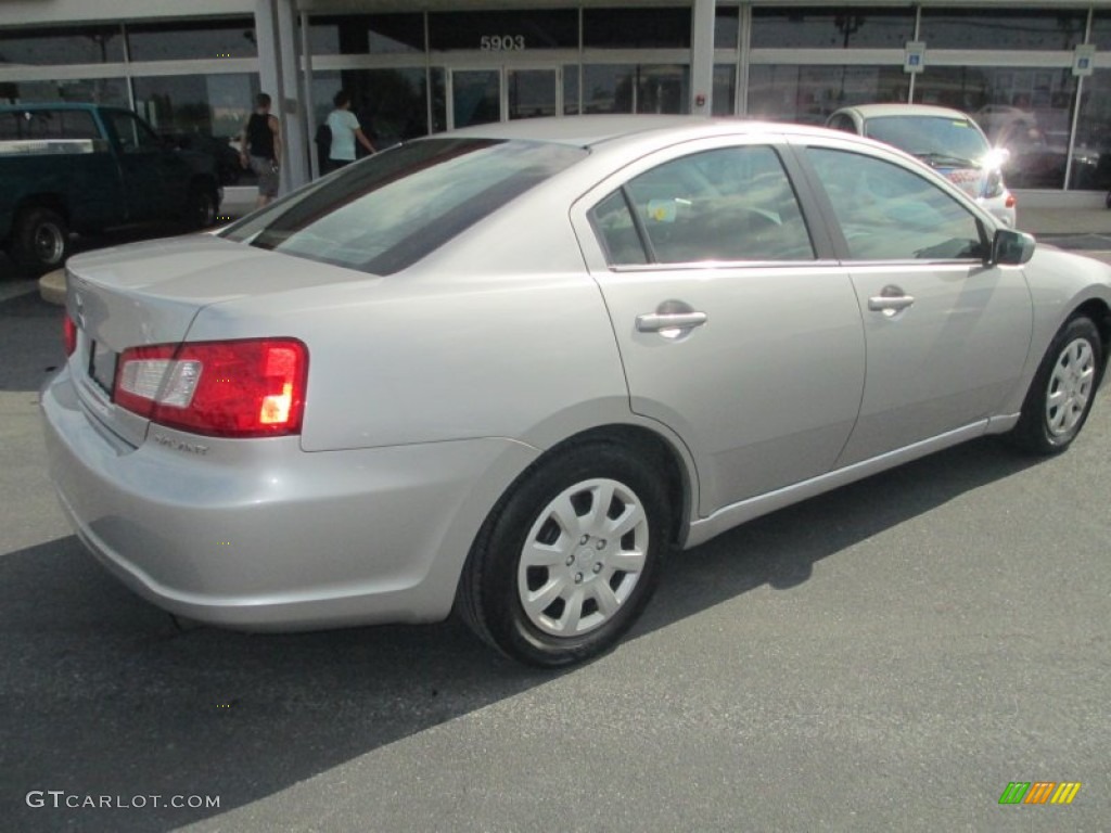 2011 Galant ES - Quick Silver / Medium Gray photo #7