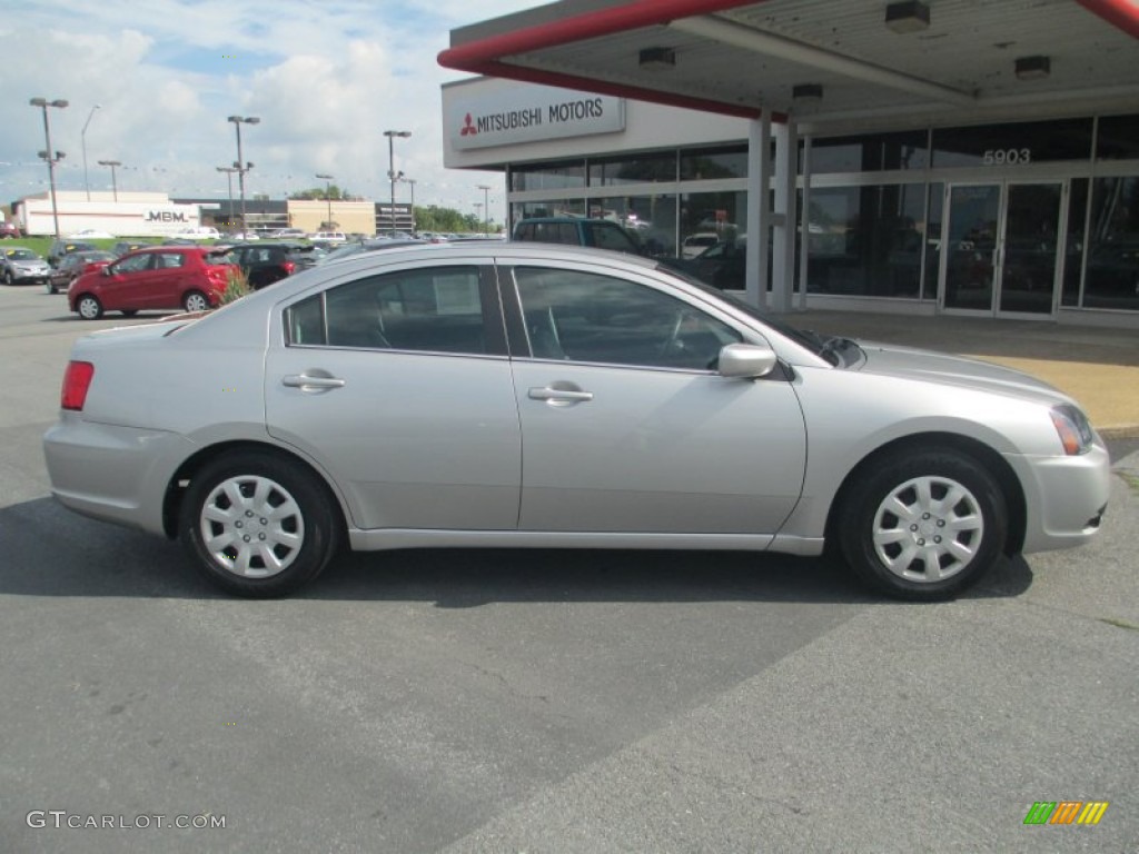 2011 Galant ES - Quick Silver / Medium Gray photo #9