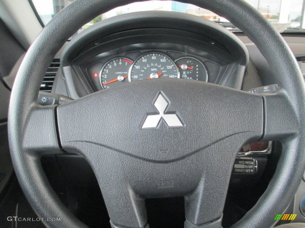 2011 Galant ES - Quick Silver / Medium Gray photo #19